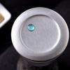1/2Pcs Pepper Grinder Visible Transparent Glass Ceramic Core Manual Grinder Sea Salt Powder Grinder Seasoning Bottle Jar