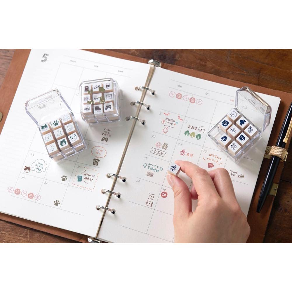 Beverly Rubber Planner Planner Lover Stamp, Accessory, Schedule, TSW-109