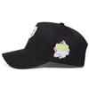 Unisex Gothic P Embroidery Adjustable Personality Baseball Hat Street Hip-hop Caps Spring Autumn Outdoor Leisure Hats Travel Accessories for Women Men