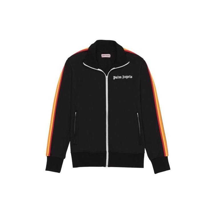 PALM ANGELS Melns Varavīksnes Sporta Jaka