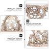 Ornamento de Parede Suspenso Estilo Europeu: Prateleira de Resina Decorativa Criativa para Casa