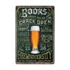 Beer Vintage Metal Tin Sign Chic Home Bar Cafe Poster Wall Decor Art Plaque Pub Tavern Retro Decorative Plates 20*30 CM