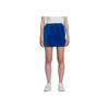 Adidas Originals X Jeremy Scott Collaboration Solid Color Elastic Waist Drawstring Comfortable Casual Skirt Women Skirts Blue H53362