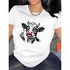 Short Sleeved T-shirt Casual Day Wear Fashionable, Lightweight, Soft and Comfortable Women's Top