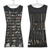 30 Pocket 24 Hanging Loop Storage Bag Jewelry Holder Necklace Bracelet Earring Ring Organizer Jewelry Bag 83*45cm
