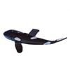 Chaveiro Pingente Orca Golfinho de Vidro Artesanal Decoração Criativa de Vida Marinha Pendente Presente Para Casa Escritório