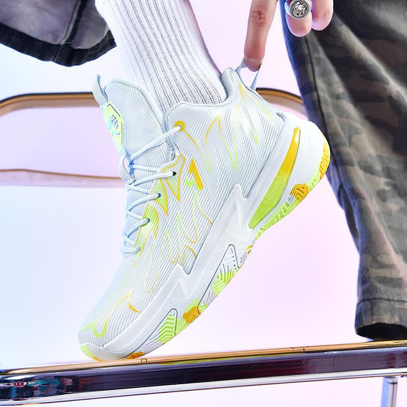 2025 High-Top Basketball Sneakers for Women And Men Non-Slip Shock-Absorbent Training Shoes Outdoor Non-Slip Basketball Shoes