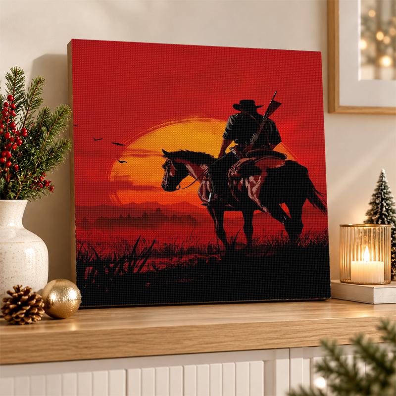 Red Dead Redemption Arthur Morgan Diamond Painting Kit 5D Full Drill DIY Diamond Mosaic Wall Art Home Decor