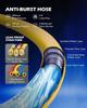 AC Gauge Set with Self-Sealing Tap, R134a R12 R22 R502, 5FT Hoses, Adjustable Couplers, Freon Charge Kit