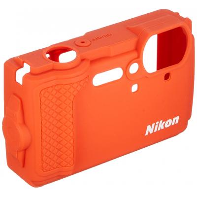 Silikonová bunda Nikon CF-CP3 NEBO oranžová (pro digitální fotoaparát Nikon COOLPIX W300)