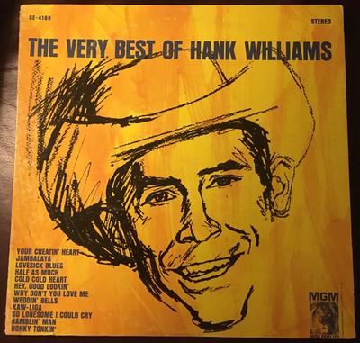 LP Schallplatte HANK WILLIAMS - The Very Best Of Hank Williams E4168 MGM Records UK Country Gebraucht