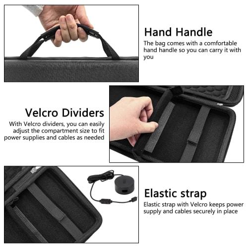 Musiin Custom Production Station Case, Ableton Move Compatible, Cable Compartment, Interior Mesh Pocket, Fixed Design, Compact Travel Case