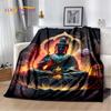 HD Buddha Buddhismus Víra Meditující Náboženství Sakyamuni Bodhisattva Modlitební deka Měkká deka pro domácí postele Pohovka Kid