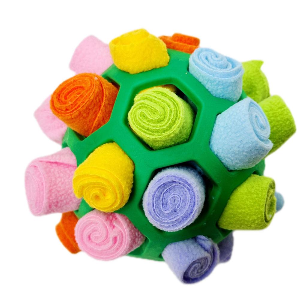 Enhanced Bite-Resistant Pet Snuffle Ball Puzzle Toy