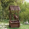 VidaXL Wishing Well with Pump 57x50x112 Cm Solid Fir Wood, Water Feature, Fountain, Water Fountain of 363337