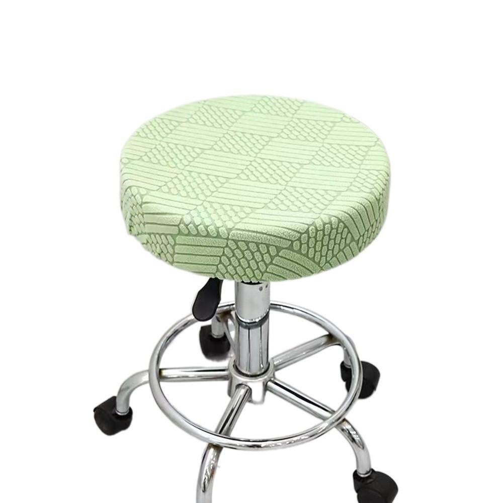 Thickened Round Chair Cover Elastic Stool Cushion Slipcover New Bar Round Stool Cover