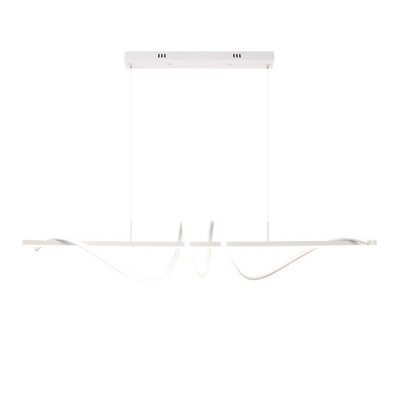 Nufeng LED Modern Minimalist Bar Spiral Pendant Light