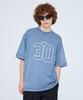 LIFEWORK Pigment Dyeing Numbering Short Sleeve T-Shirt
