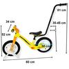 Inflatable Balance Bike BMT001 + YELLOW HANDLE