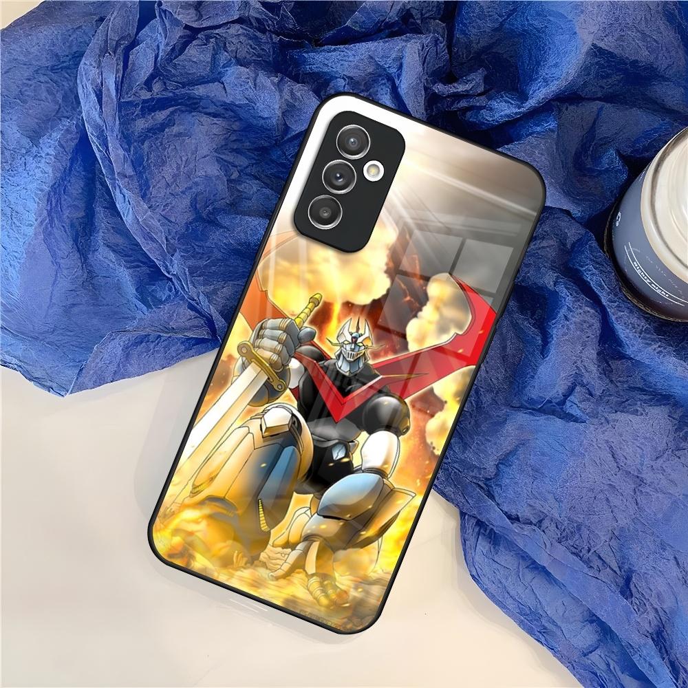 UFO Robot Goldorak Phone Case for Samsung S25 S24 S30 S21 S23 S20 S22 Fe S10 E S9 Note 20 Pro Ultra Plus glass Cover