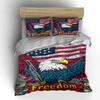 Eagle, Flag, Cash, "Freedom" Bedding Sets Duvet Cover Sets Duvet Covers Pillowcases(1 * Duvet Cover 2 * Pillowcases Without Duvet Insert)