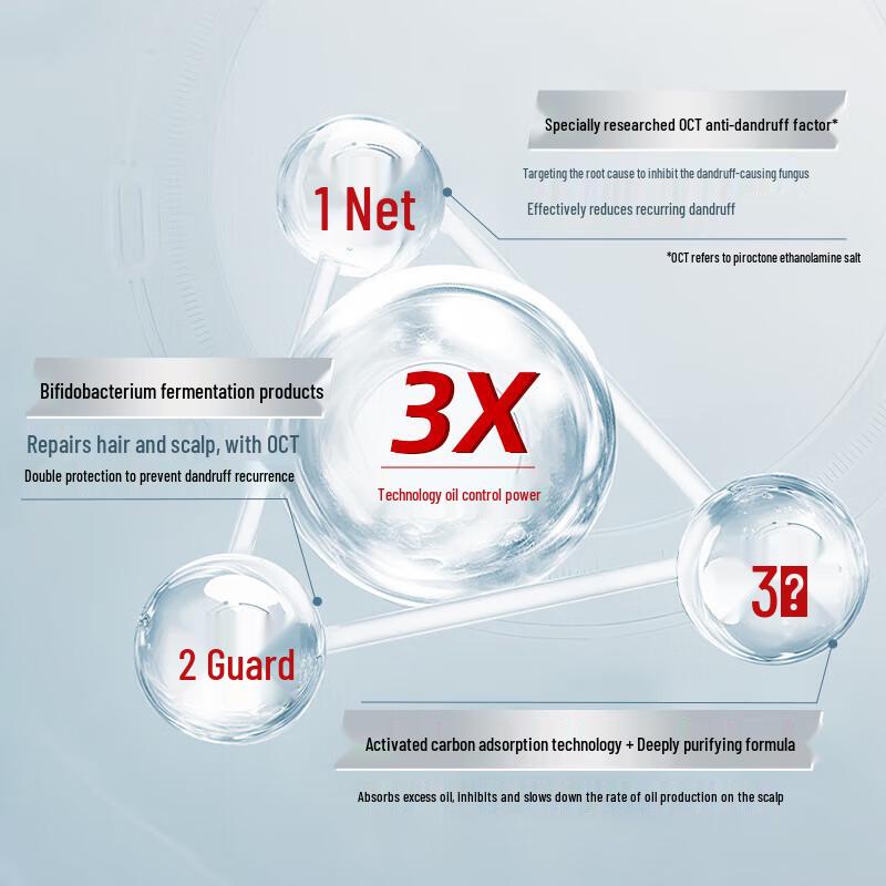 Cai Le Bifida Ferment Anti-Dandruff Scalp Cleansing Shampoo