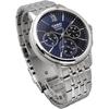 Casio Beside Quartz Men's Watch Sapphire Glass BMS-300D-2AV Stainless Steel Band 24-Hour Display Navy
