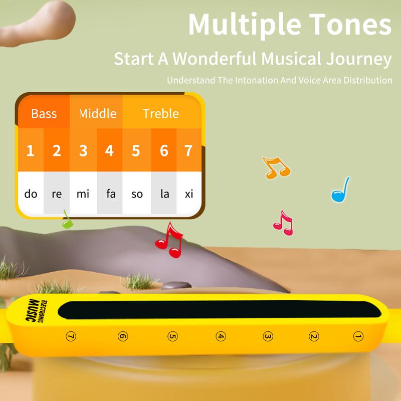 Otamatone Japanese Electronic Musical Instrument For Children Tomatone Synthesizer Electric Tadpole Kawaii Kid Kalimba Piano Toy