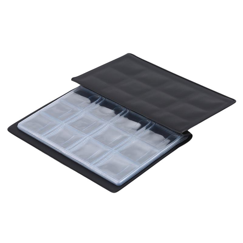 Soportes para Monedas Conmemorativas Penny Mini Álbum para Monedas Bolsillos Impermeables Regalos Libro de Monedas PVC