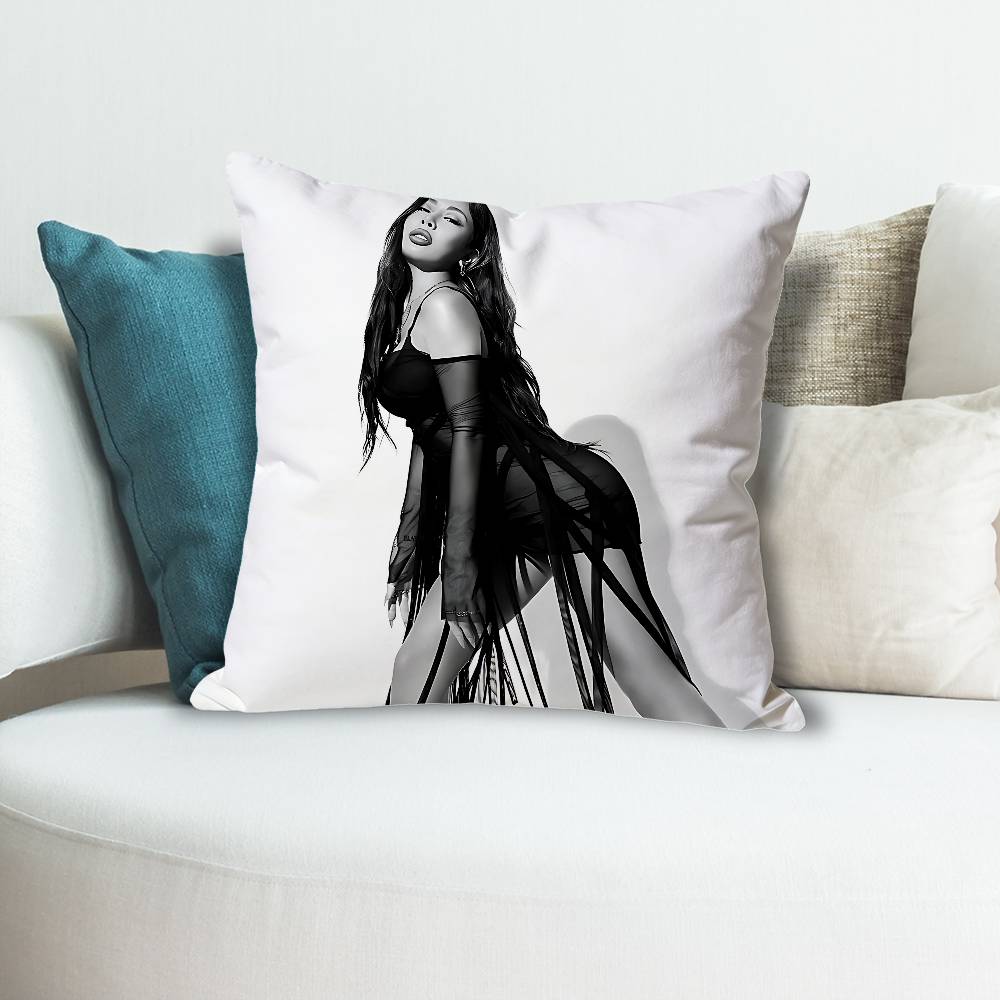 JJessi Singer Anime Celebrity Merchandise AllMatch Printed Pillow Case Sofa Car Office Room Decoration Protector