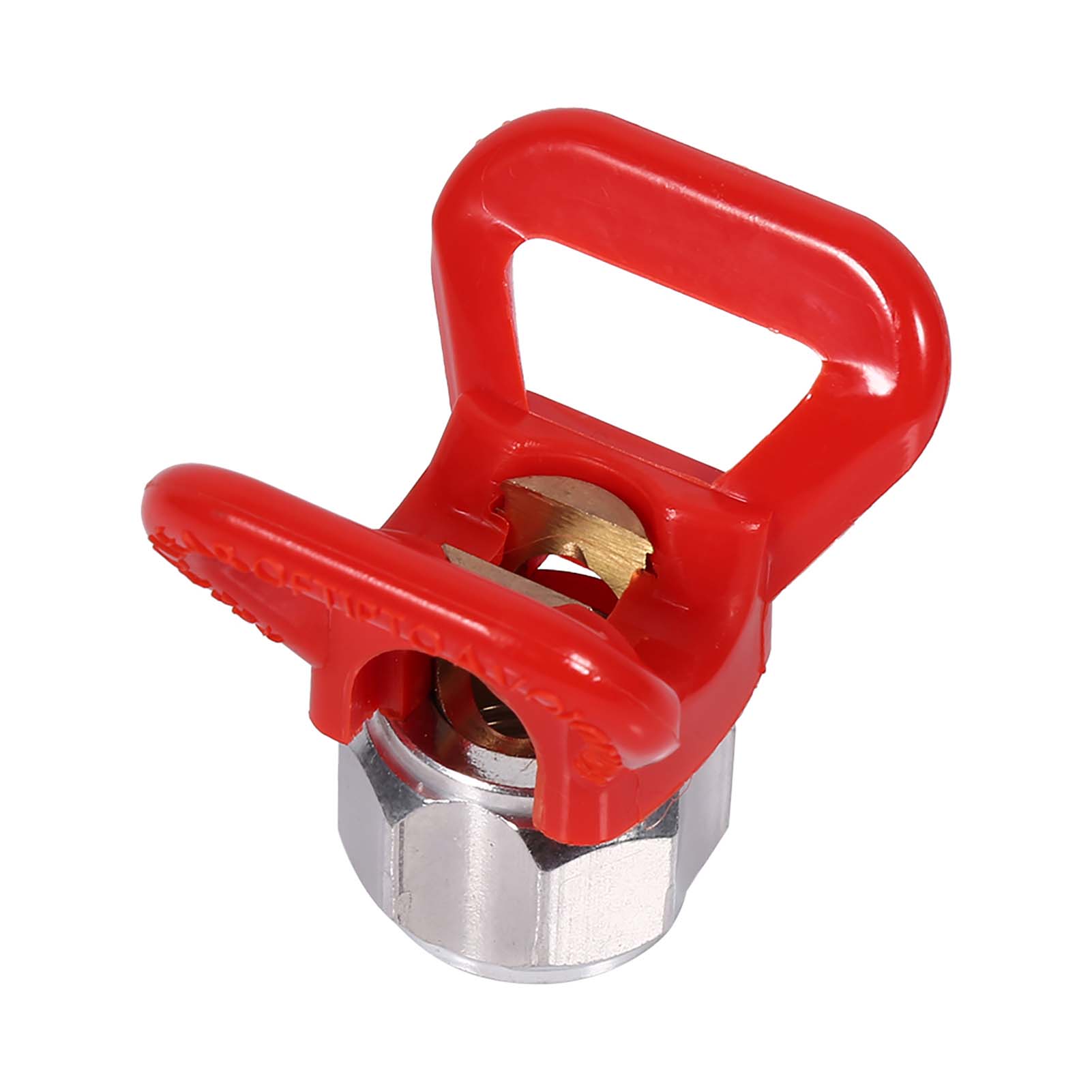 

Airless Paint Spray Sprayer Gun Tip Guard Nozzle Seat Replacement Universal Tool Red New