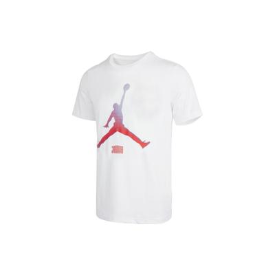Jumpman Tee Crew Breathable Printed Short Sleeve Men Tops White DO8905-100