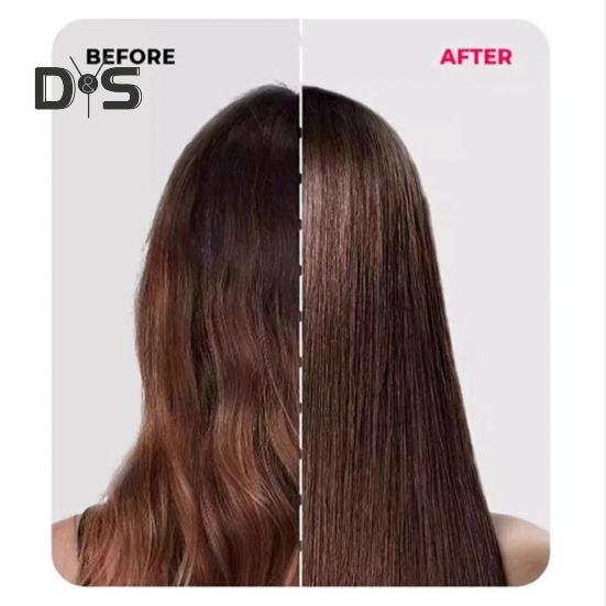 Kabellose Haarglätterbürste, 3 Temperaturmodi, einstellbare LED-Anzeige, schnelles Aufheizen, tragbare elektrische Heißbürste für unterwegs, Styling von lockigem Haar