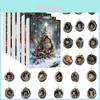 Christmas Tree Animal Blind Box Advent Calendar With Acrylic Hangings For Holiday Decor And Gift Giving
