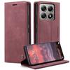 For Xiaomi 14T Pro Case CASEME 013 Series Card Holder Stand Leather Phone Cover