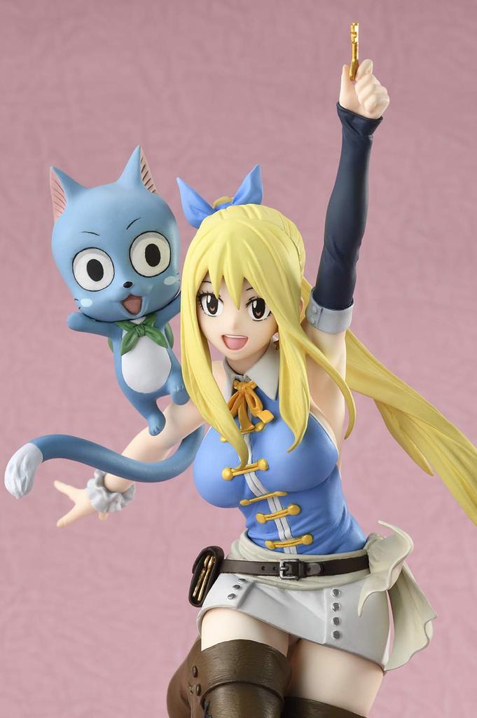 BellFine Seria Finală Lucy Heartfilia Figurină Completă Pictată din PVC la Scară BF100 "FAIRY TAIL" 1/8