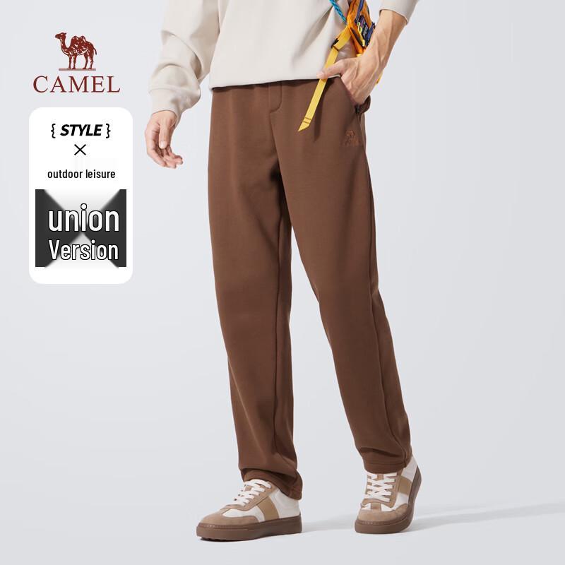 

CAMEL Men s Fleece-Lined Straight Leg Casual Pants 3XL