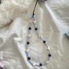 Fashion Pearl Love Bow Beaded Phone Chain Lanyard Jewelry for Women Sweet Five Pointed Star Non Slip Phone Case Rope Accessories