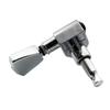 Musiclily Economy 3x3 Rotostyle Sealed Tuner Set for Epiphone Les Paul SG ES Keystone Button Chrome Guitar,