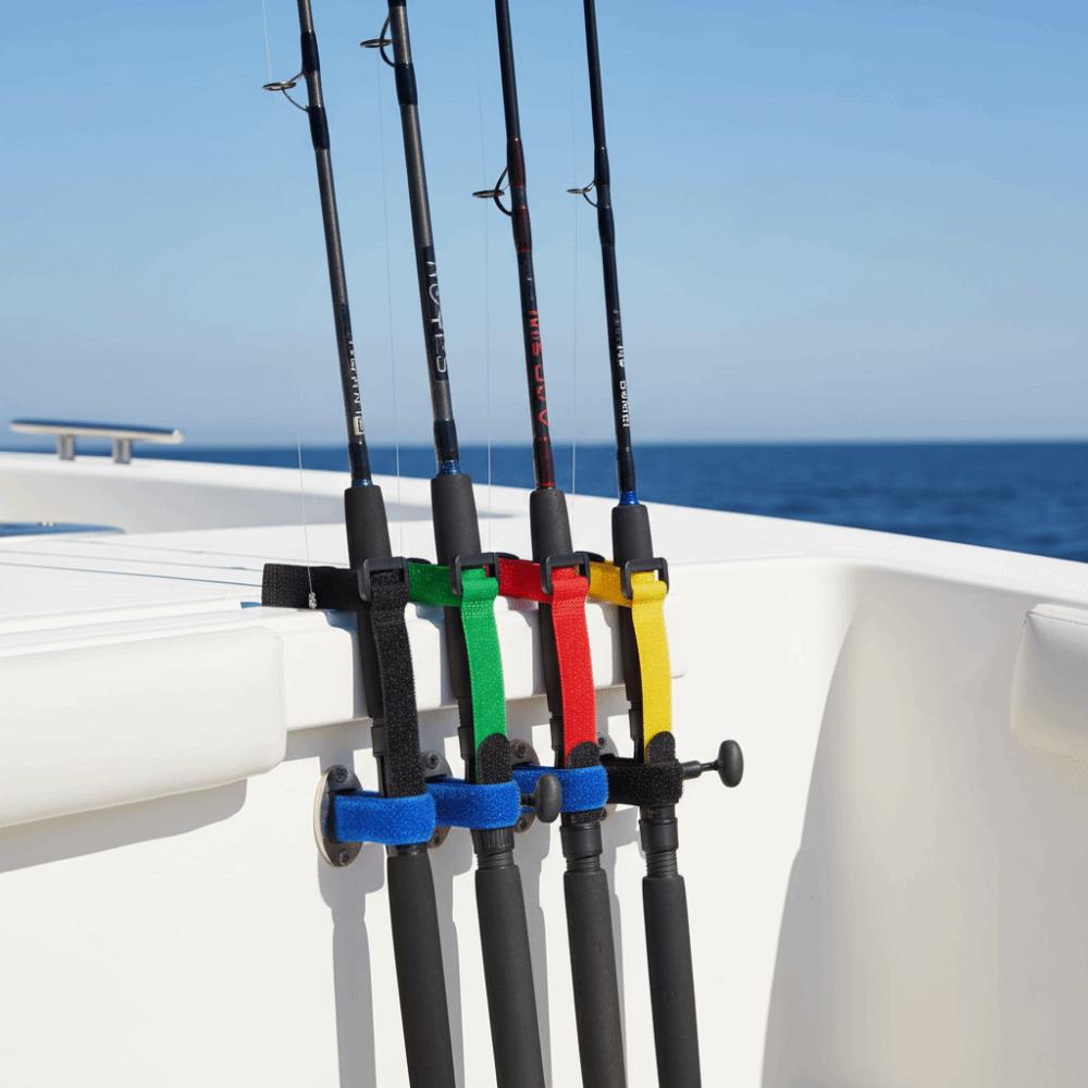 25 KUSŮ 200*2mm Pásky na rybářské pruty Elastické pásky na rybářské pruty Organizace rybářských prutů