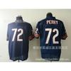 Chicago Bears Vintage NFL Football Jersey Mens Cotton Sports Tee Retro Embroidered Team Apparel