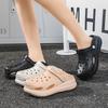 New Hole Shoes Women's Sandals Home Platform Outer Slippers Casual Beach Shoes Women's Bag Head Cool Slippers