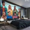 The Big Bang Theory Wall Tapestry, Aesthetic Printed Fabric Blanket, Suitable for Bedroom, Living Room, and Home Decor.