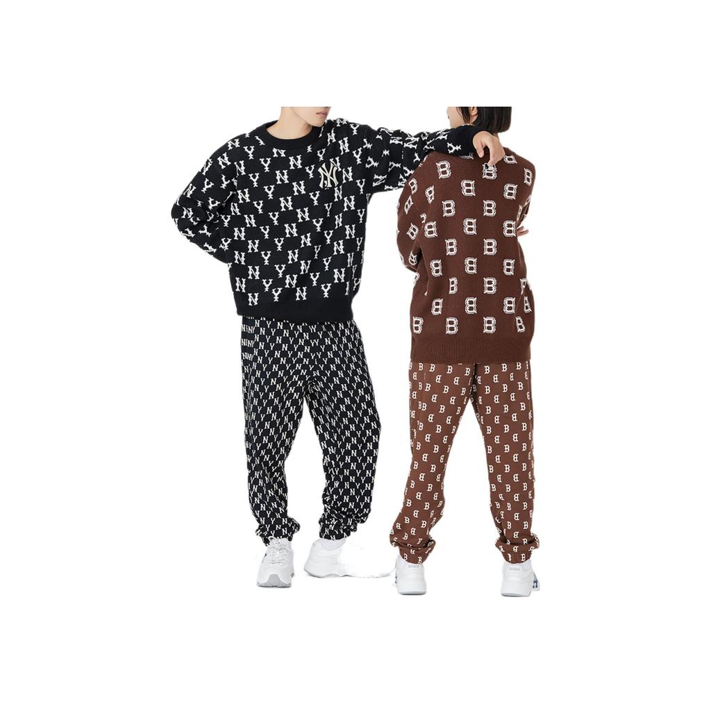 New MLB Sweaters Unisex Dark Brown 3AKPM0126-43BRD