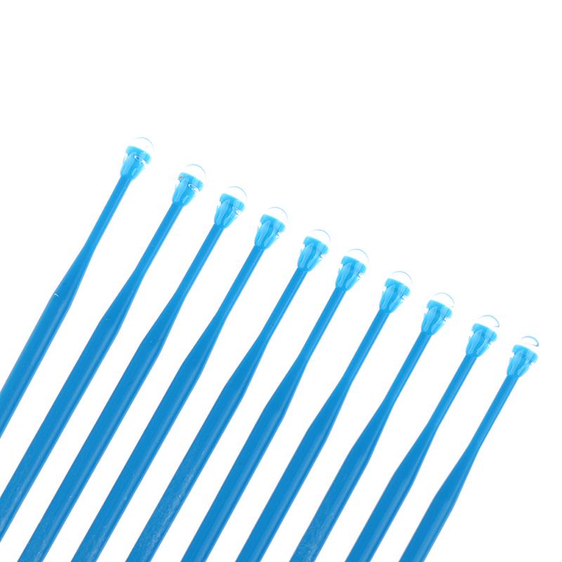 20Pcs/Box Dental Applicator Sticks Adhesive Tip For Tooth Crown Porcelain Veneer Disposable Dental Materials Brush Applicator