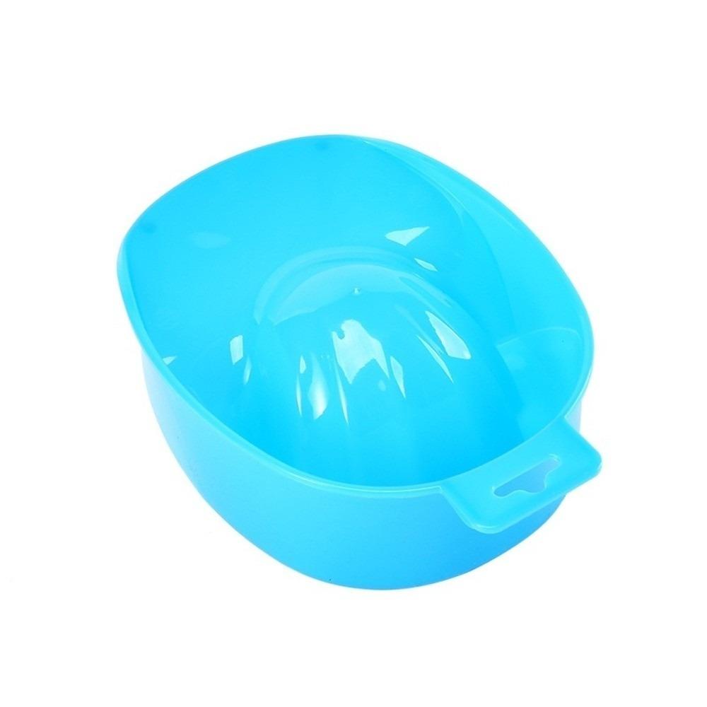 Plastic Nail Art Remover Bowl DIY Style Bath Treatment Manicure Hand Soak Bowl Remover Container Hand Wash Nail Soaking Tray