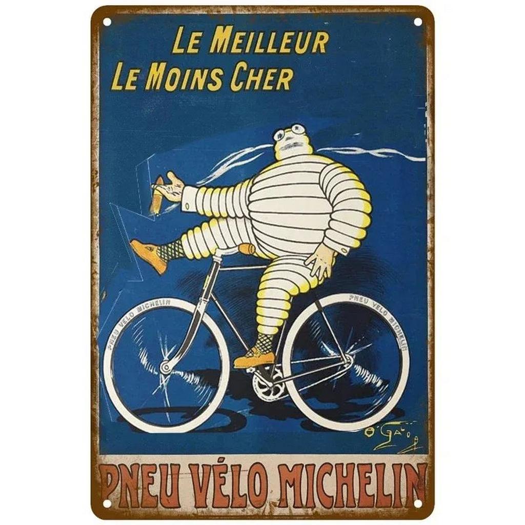 Tire Garage Shop Plaque Metal Tin Signs Wall Decoration Vintage Art Posters Iron Painting for Man Cave Home Cafe Garden Club Bar