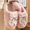Warm Furry Non-Slip Winter Cotton Slippers with Thick Sole for Men & Women