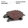 Cross-Border Amphibian Reptile Figurine - Alligator Snapping Turtle, Red-Eared Slider, Musk Turtle, Chinese Softshell Figurine Toy