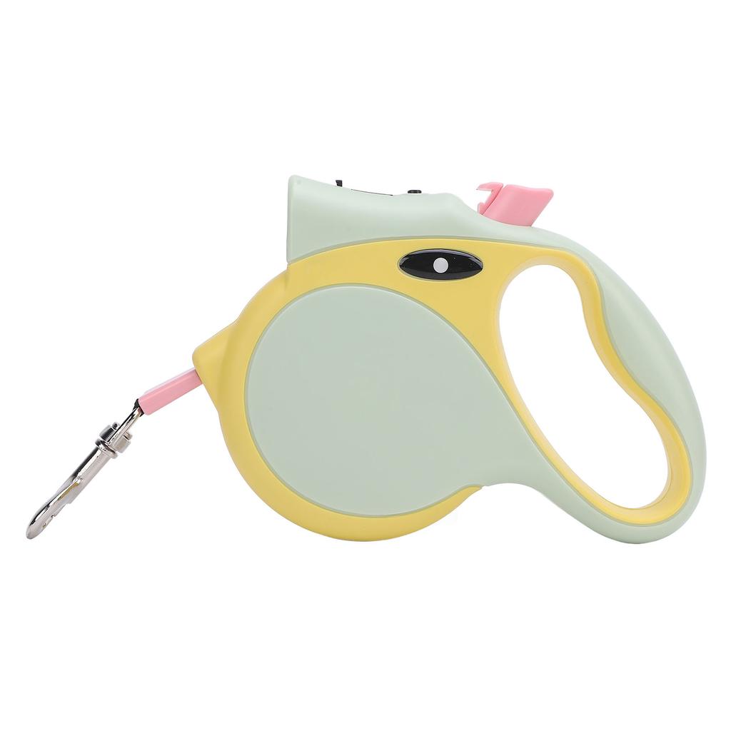 Retractable Dog Leash Comfortable Handle Automatic Telescopic Tractor Dog Tape with Flashlight for Small and Medium Dogs